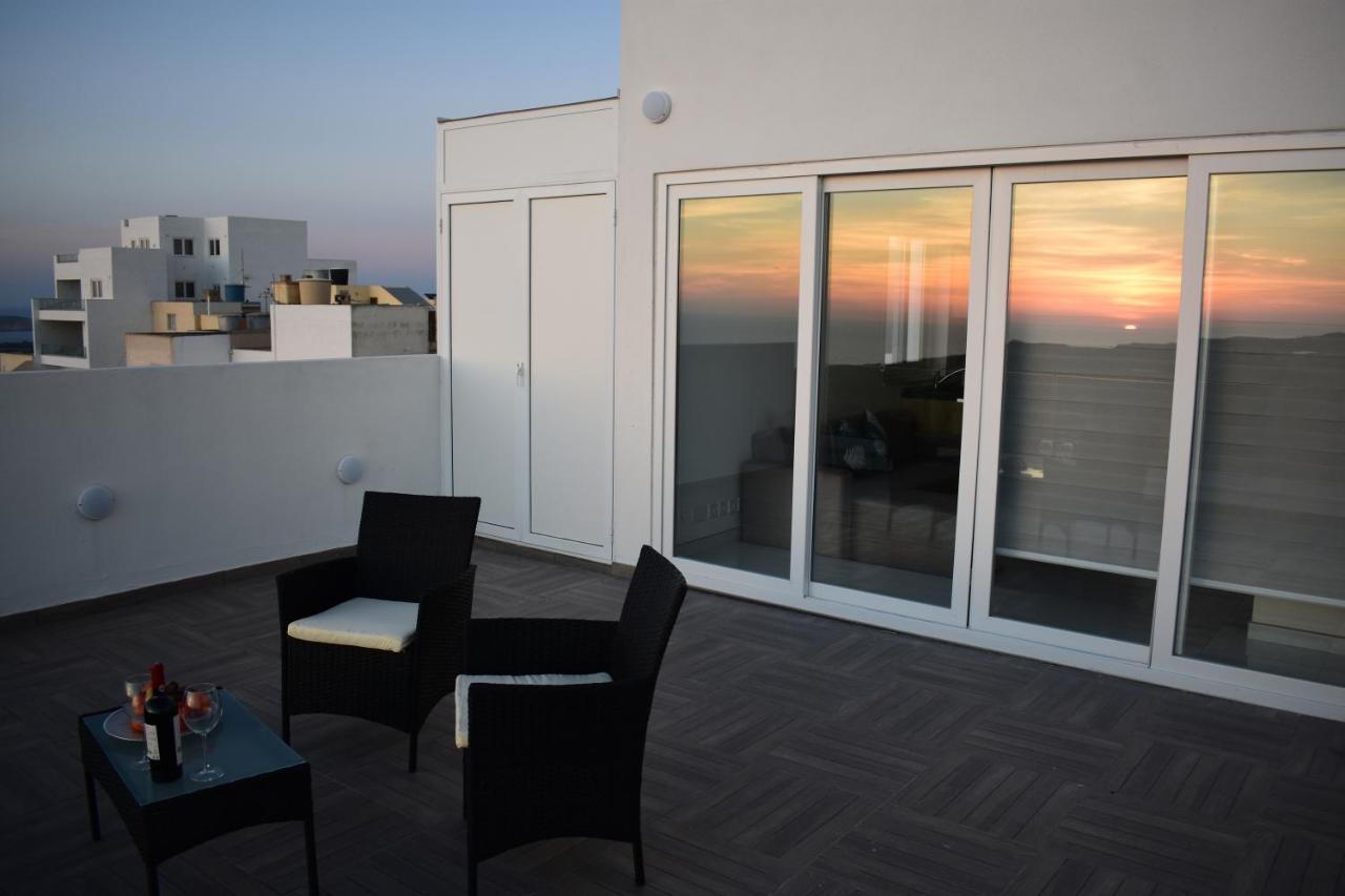Sunset And Seaview Apartment -Brand New Mellieħa Exteriör bild